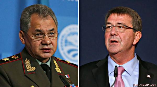 รัฐมนตรีกลาโหมรัสเซียและสหรัฐเจรจาผ่านทางโทรศัพท์เกี่ยวกับสถานการณ์ในซีเรีย